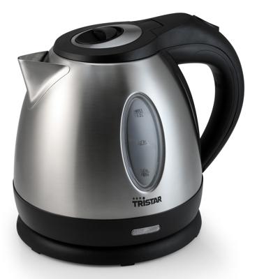 Tristar WK-1323 Waterkoker Aantal/Volume: 1.2 l RVS, Zwart
