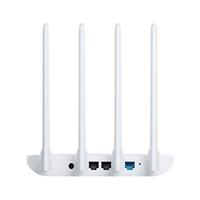 Xiaomi Mi AIOT Router 4C WLAN-router (tot 300 Mbps bij 2,4 GHz, Dual-Core CPU, 2 x LAN-poorten, 4 externe antennes, tot 64 apparaten),wit - thumbnail