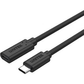 UNITEK C14086BK USB-kabel USB 3.2 Gen 2 (3.1 Gen 2) 0,5 m USB C Zwart