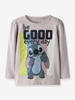 Ruimvallend t-shirt STITCH meisje NAME IT zachtpaars - thumbnail