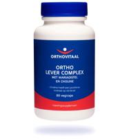 OrthoVitaal Ortho lever complex 60 Vegetarische capsules - thumbnail