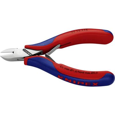 Knipex 77 12 115 Elektronica en fijnmechanica Zijkniptang Met facet 115 mm