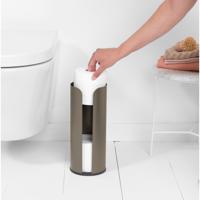 Brabantia ReNew Reserverolhouder - 3 rollen - platinum 280542 - thumbnail