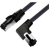 BKL Electronic 144038 RJ45 Netwerkkabel, patchkabel CAT 8.1 S/FTP 3 m Zwart Halogeenvrij 1 stuk(s) - thumbnail