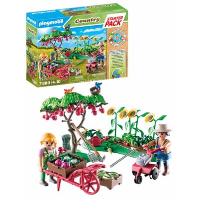 PLAYMOBIL 71380 Startpakket Moestuin - Landelijk - Met twee karakters en veel accessoires - Vanaf 4 jaar PLAYMOBIL 71380 Startpakket Moestuin - Landelijk - Met twee karakters en veel accessoires - Vanaf 4 jaar