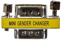 Delock 65009 VGA Adapter [1x D-sub stekker 9-polig - 1x D-sub stekker 9-polig] Zilver - thumbnail