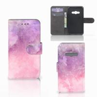 Hoesje Samsung Galaxy Xcover 3 | Xcover 3 VE Pink Purple Paint - thumbnail