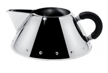 Alessi Melkkan - 9096 B - Zwart - 200 ml - door Micheal Graves