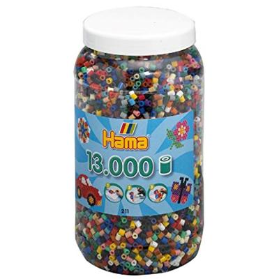 Hama strijkkralen in pot mix (067), 13.000st.