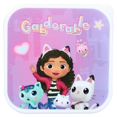 Vadobag Snackboxset gabby's dollhouse 3-delig