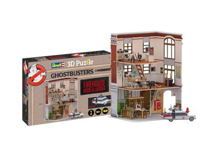 Revell 3D Puzzle Ghostbusters Firehouse Hook & Ladder Revell 3D Puzzle Ghostbusters Firehouse Hook & Ladder