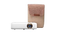 LG CineBeam PH550G projector met geïntegreerde accu (tot 100 inch, gebruiksduur 2,5 uur, ledbron, 550 lumen, 1280 x 720) wit - thumbnail