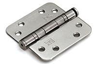 Dulimex Kogellagerscharnier ronde hoeken 89x89 mm Verzinkt