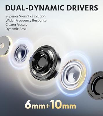 Edifier W260NC In-ear Draadloos Blauw