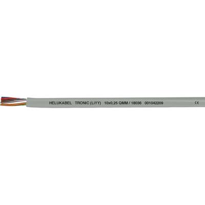 HELU 18061-500 Datakabel LiYY 6 x 0.34 mm² Grijs 500 m