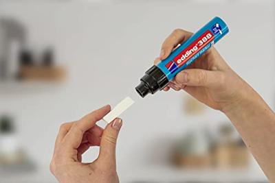 Edding 4-388001 Flipchartmarker Flipchartmarker Beitelpunt 4 - 12 mm Zwart 1 stuk(s)