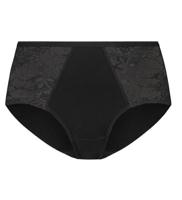 Basics midi lace - kanten dames heupslip - Kanten vrouwen ondergoed - Biologisch katoen - Badstof kruisje - thumbnail