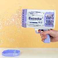 Bazooka bellenblaaspistool met ledverlichting - thumbnail