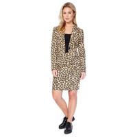 Dames kostuum luipaard Luxe - thumbnail