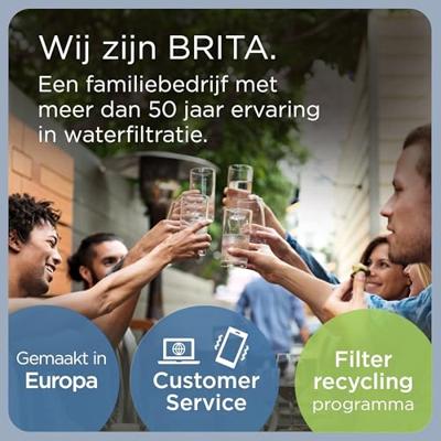 Brita Waterfilterkan Marella Blauw + 1 Maxtra Filterpatroon - thumbnail