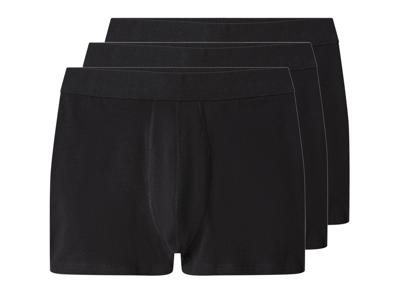 esmara Men Set van 3 heren boxers (Zwart, S)
