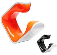 Hornit clug hybrid wall hanger | weiß/orange - thumbnail