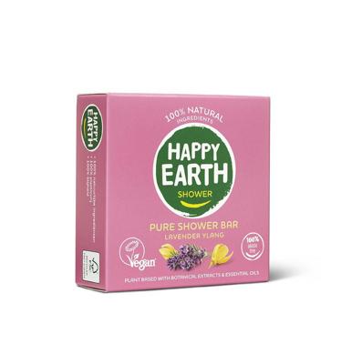 Happy Earth Pure Shower Bar Lavender Ylang
