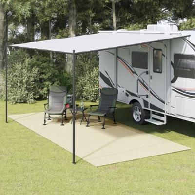 VidaXL Tenttapijt 6x2,5 m crèmekleurig