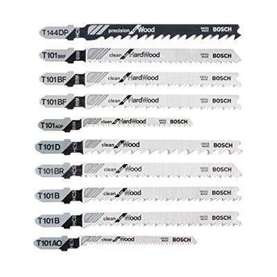 Bosch Accessoires 10-delige decoupeerzaagbladenset Clean Precision - 2607011172