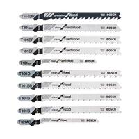 Bosch Accessories 2607011172 Decoupeerzaagbladenset Clean Precision, 10-delig 10 stuk(s) - thumbnail