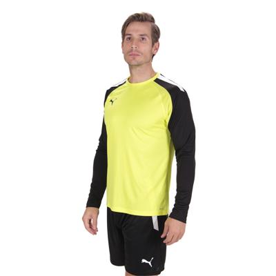 PUMA teamPACER Keepersshirt Lange Mouwen Geel Zwart Wit