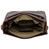 Hide & stitches next navajo schoudertas-Dark Brown - thumbnail