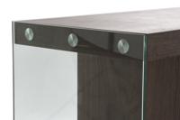 Dressoir DKD Home Decor Kristal Bruin Transparant Walnoot 160 x 45 x 80 cm Hout MDF - thumbnail