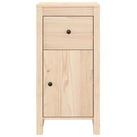 Dressoirs 2 st 40x35x80 cm massief grenenhout - thumbnail