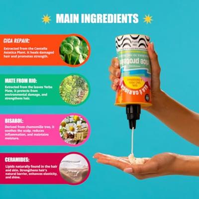 Herstellende haarbehandeling Lola Cosmetics Ela É Carioca Protein 500 g