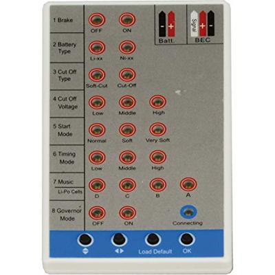 Hobbywing programmeerkaart voor oa. FlyFun & Skywalker series Hobbywing programmeerkaart voor oa. FlyFun & Skywalker series