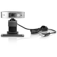 HP USB HD 720p v2 Business webcam 1 MP 1280 x 720 Pixels USB 2.0 Zilver - thumbnail