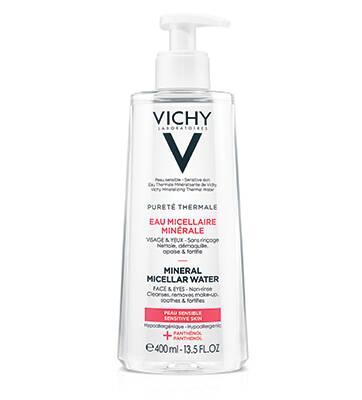 Vichy Pureté Thermale Micellair Mineraalwater Gevoelige Huid Zonder Pomp400ml