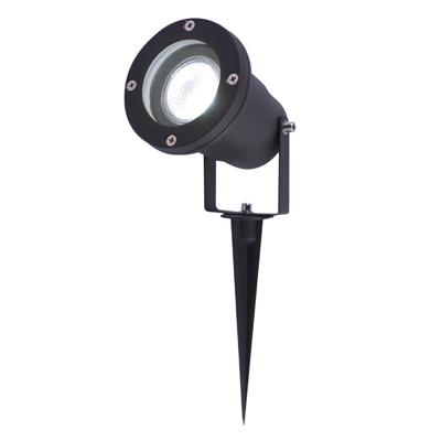 LED prikspot - 4 Watt 345 Lumen - Dimbaar - Kantelbaar - 6500K daglicht wit - GU10 - IP64 Waterdicht - Zwart - Tuinspot LED prikspot - 4 Watt 345 Lumen - Dimbaar - Kantelbaar - 6500K daglicht wit - GU10 - IP64 Waterdicht - Zwart - Tuinspot