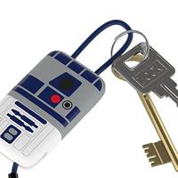 Tribe Star Wars USB naar Lightning Sync & Charge Kabel voor Apple iPhone (Apple MFi gecertificeerd), 22 cm - R2D2 - thumbnail