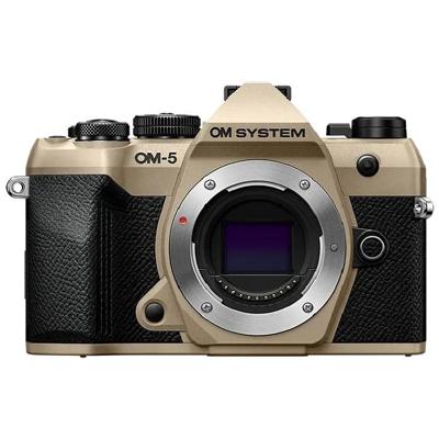OM SYSTEM OM-5 Mark II body beige