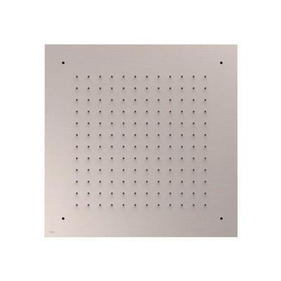 Hoofddouche Tres Plafond 38x38 cm Vierkant Patroon Staal Tres