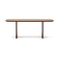 Kave Home Litto eettafel 200x100 cm walnoot - thumbnail
