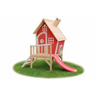 EXIT Fantasia 300 houten speelhuis - rood - thumbnail