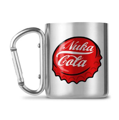 GB Eye mok Nuka Cola zilver/rood 250 ml GB Eye mok Nuka Cola zilver/rood 250 ml