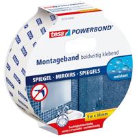 tesa MIRROR 55734-00000-02 Montagetape tesa Powerbond Wit (l x b) 5 m x 38 mm 1 stuk(s) - thumbnail