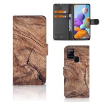 Samsung Galaxy A21s | Book Style Case | Tree Trunk - thumbnail