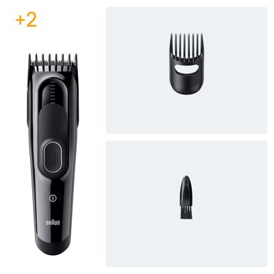 Haartrimmer - BRAUN - HC5510 - Draadloos - 50 min - 9 standen - Zwart