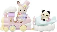 Sylvanian Families pretpark set vliegtuig en trein 5819 - thumbnail