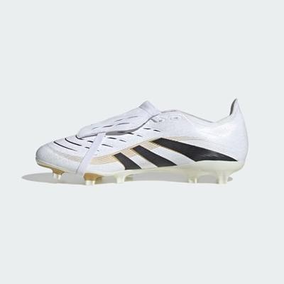 adidas Predator League FT Gras / Kunstgras Voetbalschoenen (MG) Wit Zwart Goud adidas Predator League FT Gras / Kunstgras Voetbalschoenen (MG) Wit Zwart Goud